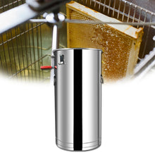 Load image into Gallery viewer, Beekeeping Tool Stainless Steel 2 Frame Honey Extractor Honey Filter Beeswax Press Manual Crank Beekeeping Equipment
