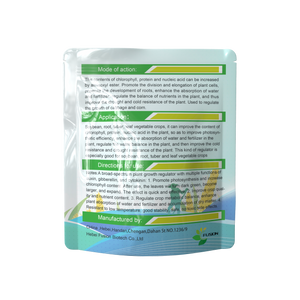Mepiquat Chloride Pix 98%TC 25%SL Can Effectively Prevent the Wild Growth of Cotton and Control the Compact Plant Shape