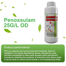 Load image into Gallery viewer, China Supplier Agriculture Herbicide Organic BIO 25G/L OD Penoxsulam With Price,Herbicides Selective 24% SC Penoxsulam for Sale
