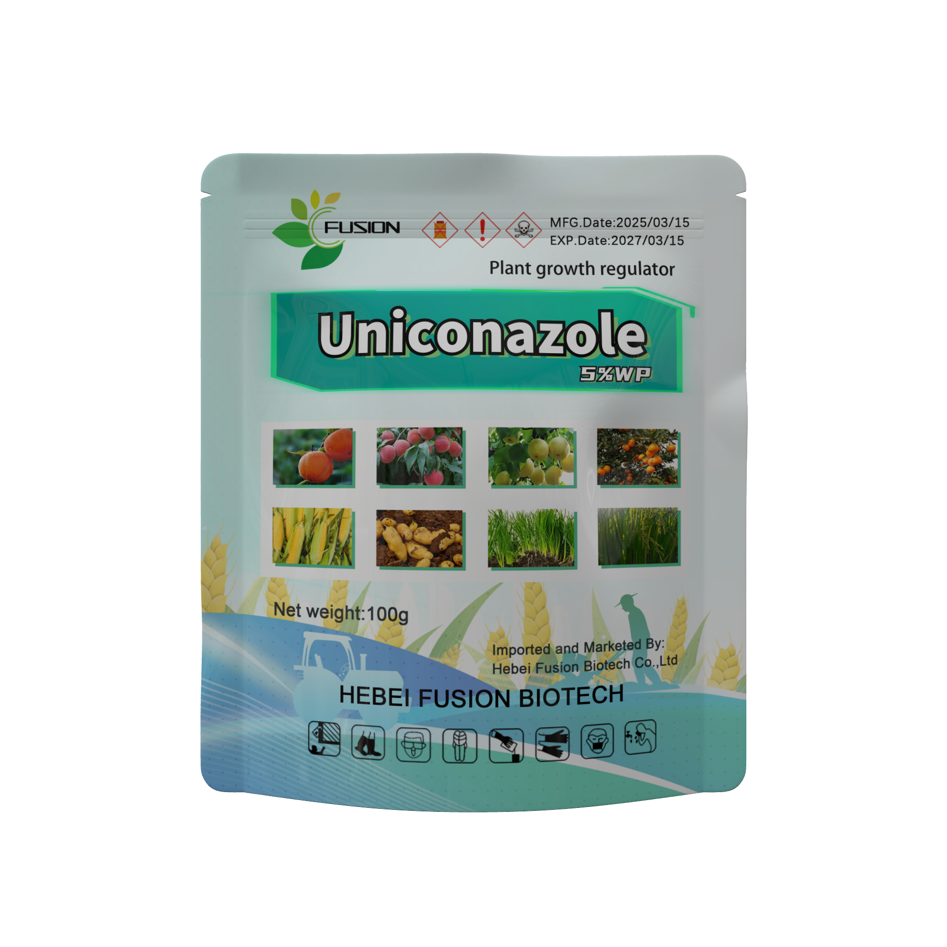 High Quality and Good Price 90% Tech 5% 10% WP PGR Uniconazol
