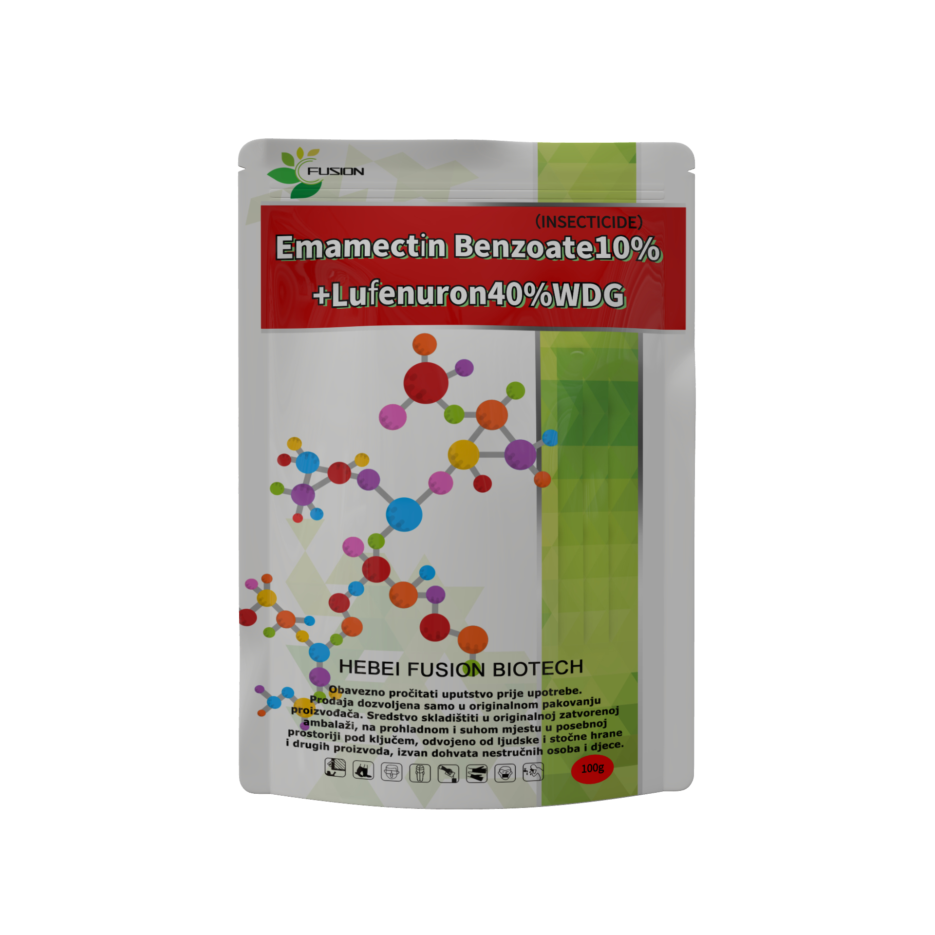 New Compound Emamectin Benzoate 10% Lufenuron 40%WDG Wdg Pest Control Insecticide