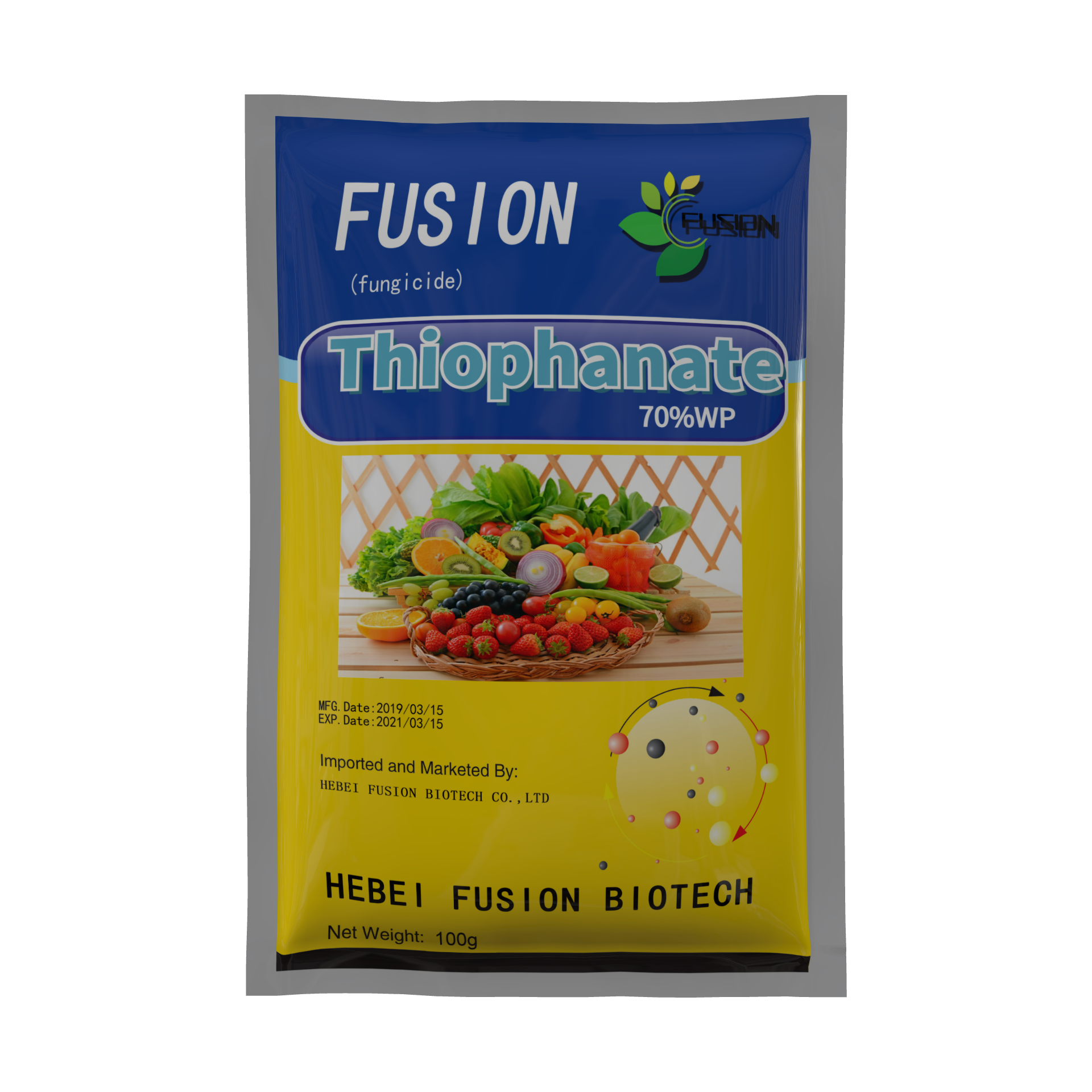 High Quality 70% WP 50% SL Fungicide Thiophanate Methyl