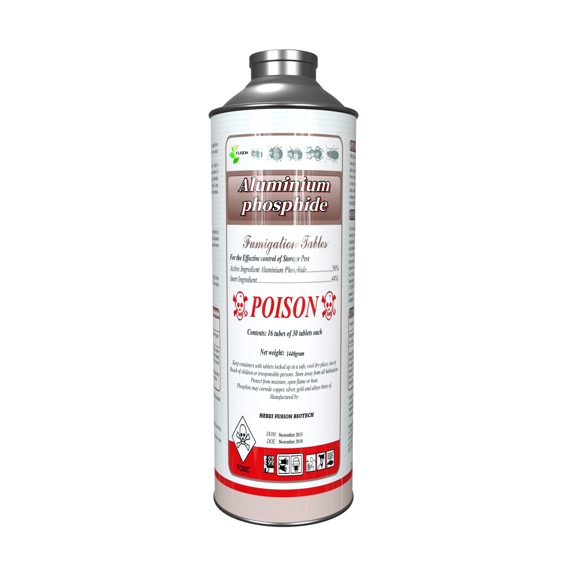 High Quality Chemicals Insecticida Insecticide Aluminium Phosphides 56% 57%Tablet Fumigant Insecticide