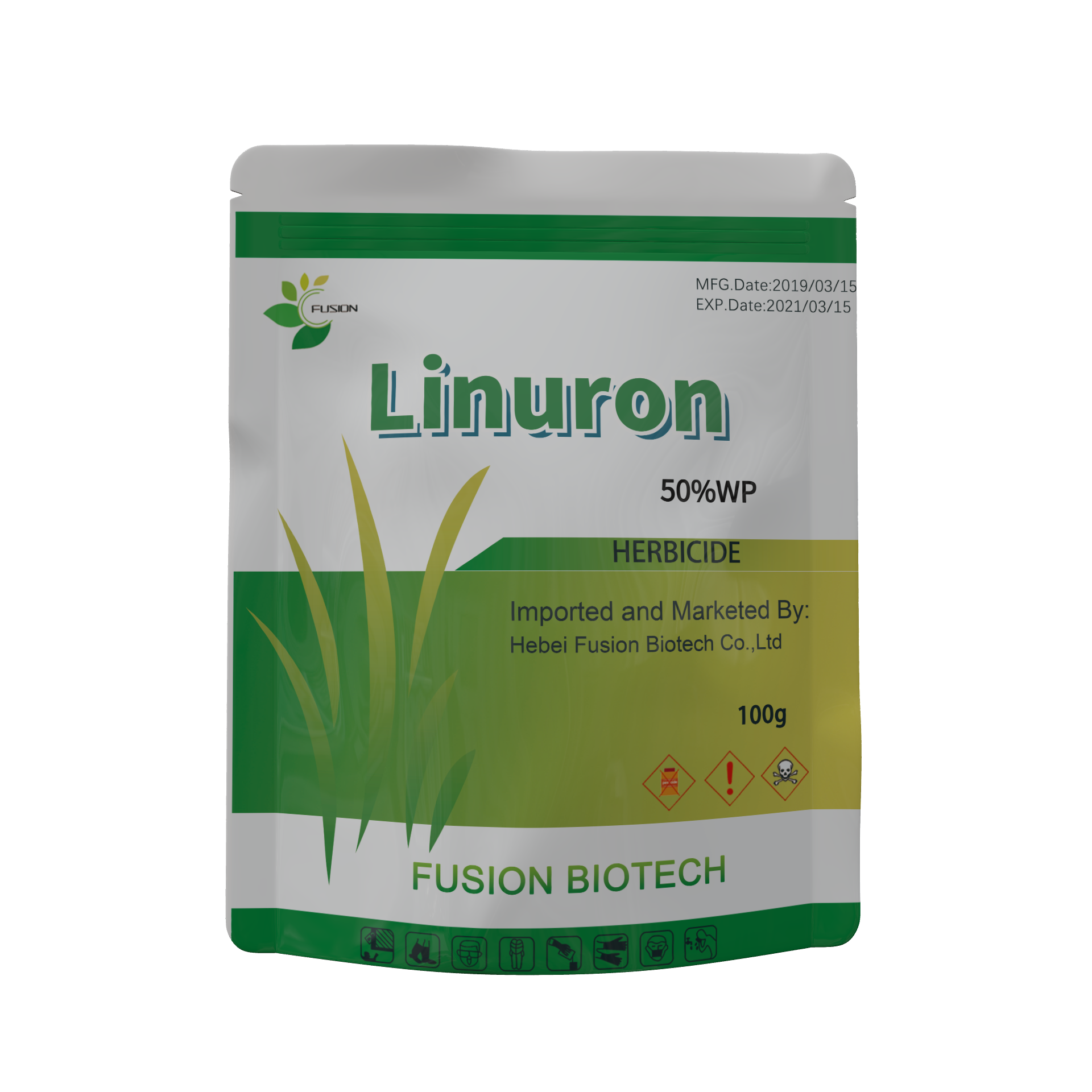 Highly Effective Herbicide Linuron 50%WP