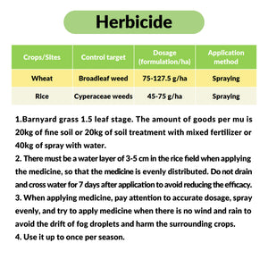 Highly Effective Herbicide Bensulfuron-Methyl 10%WP