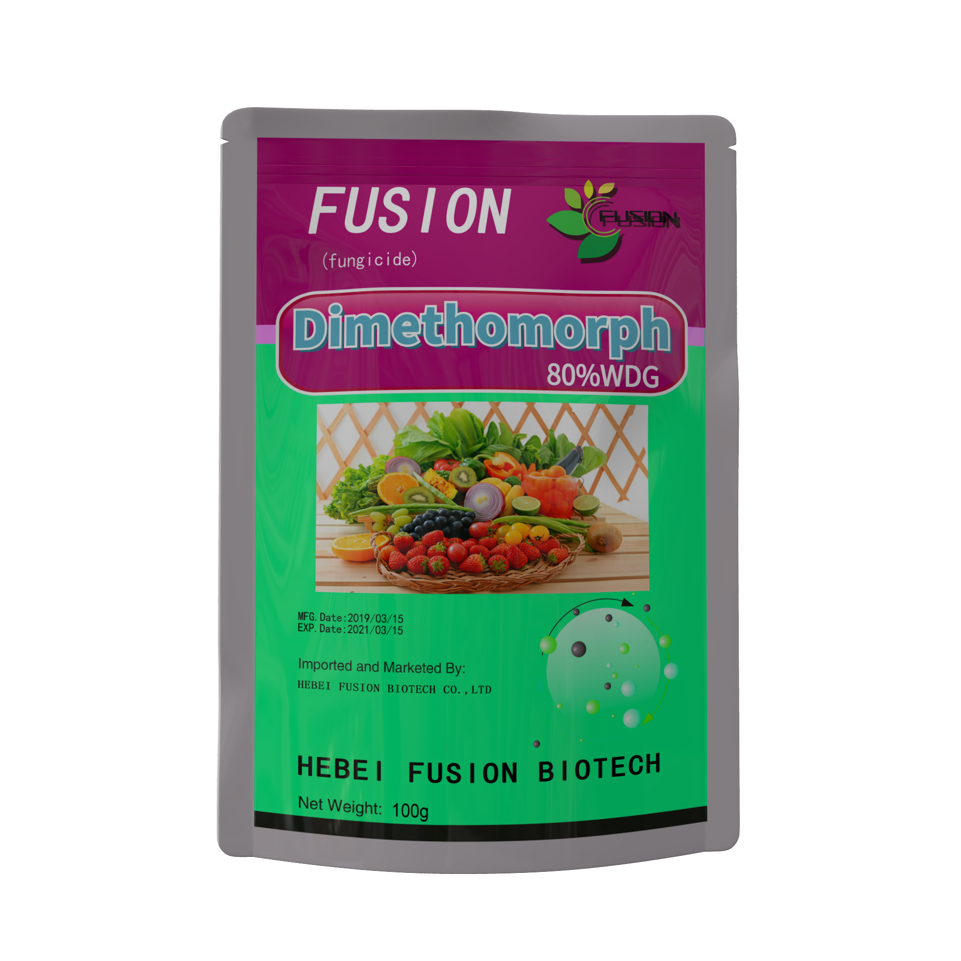 Agrochemical High Quality Fungicide Dimethomorph 50%Wdg CAS 110488-70-5