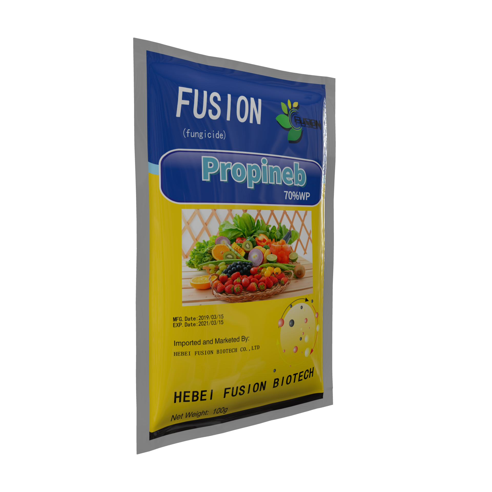 Propineb 85%Tech 70%WP Agrochemical  Fungicide CAS 12071-83-9