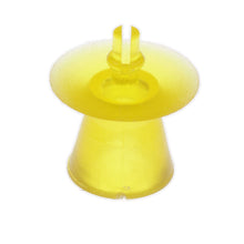 Load image into Gallery viewer, Wholesale Beekeeping Tools New Large Yellow Plastic Pointed Bottom Queen Bee Breeding Platform 50pcs
