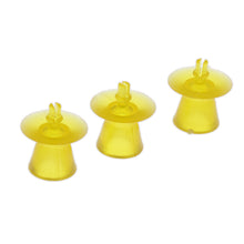 Load image into Gallery viewer, Wholesale Beekeeping Tools New Large Yellow Plastic Pointed Bottom Queen Bee Breeding Platform 50pcs
