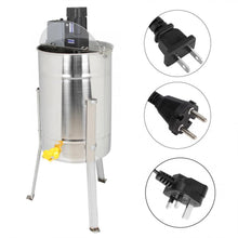 Load image into Gallery viewer, Stainless Steel 3 Frame Bracket Electric Honey Extractor Separator CE Certified Bee Keeping Tool
