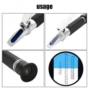 Beekeeping Tools, Honey Refractometer, Sugar Analyzer, All-copper Export Honey Moisture Analyzer