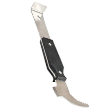 Load image into Gallery viewer, Wooden Handle with Hook Thickened Uncapping Scraper  Pig Tail Scraper Stainless Steel Scraper
