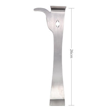 Load image into Gallery viewer, Bee Tools Stainless Steel Thumb Type Multifunction Bee Honey Knife Bee Hive Scraper Beekeeping Bee Scraper Cut
