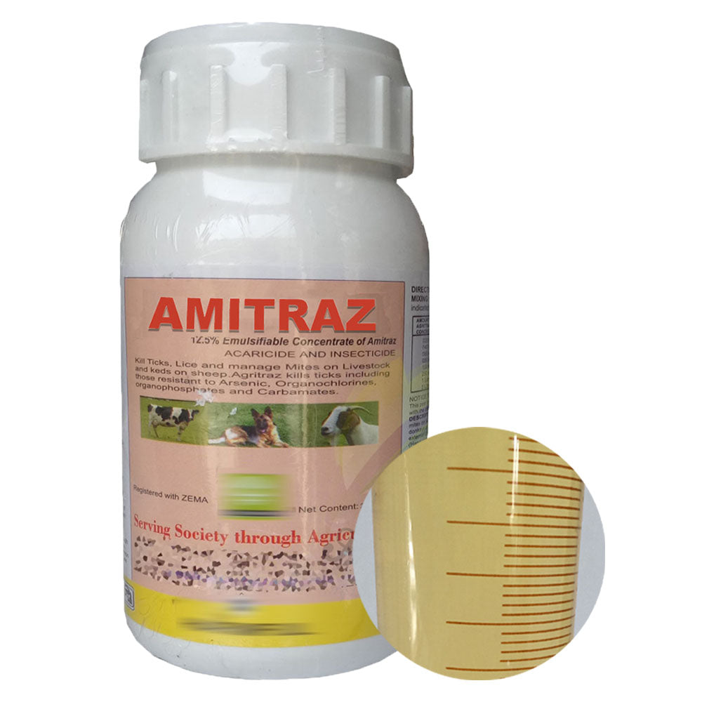 Pesticide Insecticide manufacturer amitraz 12.5% 12 5 125 EC 200g/l EC liquid amitraz 12 100ml