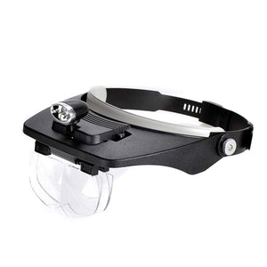 Head-mounted LED Lamp Lighting Acrylic HD Magnifying Glass for Beekeeping Tools To Move Bees