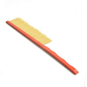 Beekeeping Tools Red Plastic Handle Bristle Brush Bee Brush Single Row Bee Brush Horsetail Bristle Bee Tools