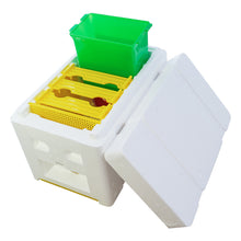 Load image into Gallery viewer, 3 Box Plastic Feeder Foam Mini Bee Mating Box Beekeeping Beehive Wholesale
