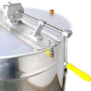 Stainless Steel 8-frame Manual Crank Honey Extractor Is Equipped with Honey Gate To Harvest Honey Beekeeping Tools.