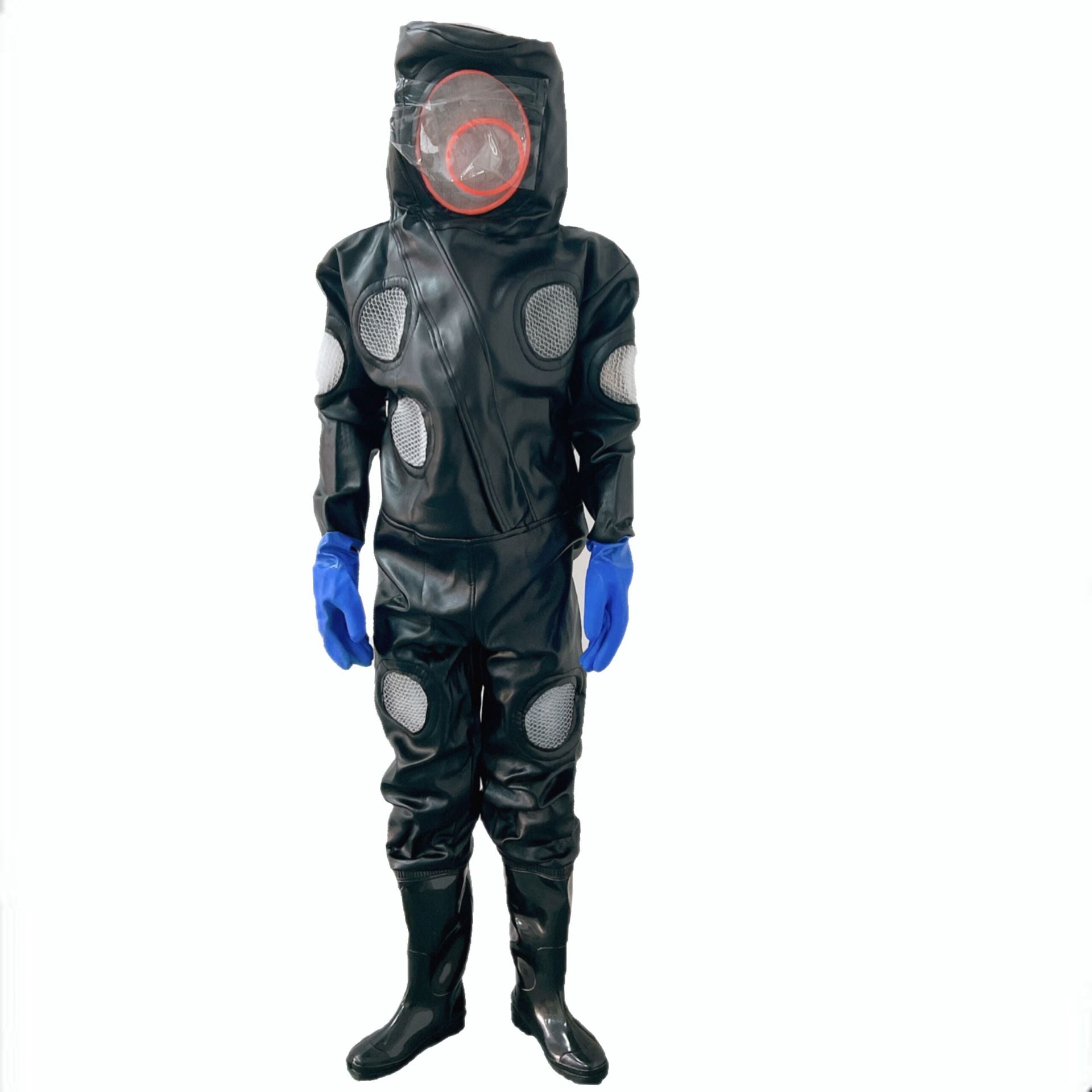 Beekeeping Tools, A Complete Set of One-piece Wasp-proof Clothing, Fire-fighting Clothing with 15 Holes, Heat Dissipation, Ventilation, Thickening, Cutting and Scratching Prevention