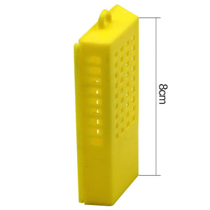 Wholesale Beekeeping Tools-special Plastic Multifunctional Yellow Bee Mailing King Cage,