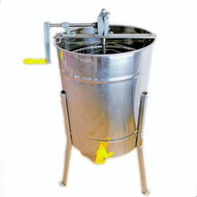 Load image into Gallery viewer, Beekeeping Tool Stainless Steel Honey Extractor 4 frame Manual Honey Separation and Extraction
