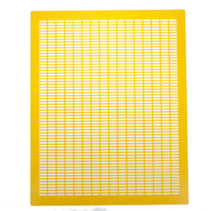 Wholesale Plastic Honeycomb Partition Board, White 510 * 420mm Beekeeping Tools