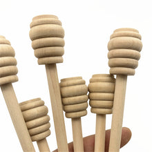 Load image into Gallery viewer, 10 PCS  Cross-border Beekeeping Tool Solid Wood Honey Stirring Rod
