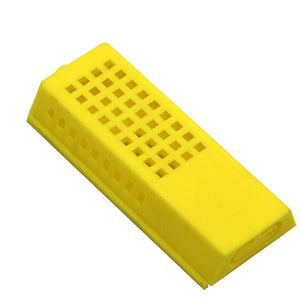 Wholesale Beekeeping Tools-special Plastic Multifunctional Yellow Bee Mailing King Cage,