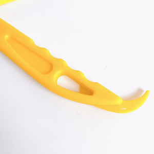 Beekeeping Tools New Single Row Plastic Handle Plastic Hair Bee Brush Bend Tip Tail Cleaning Beehive Tools