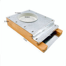 Load image into Gallery viewer, American Bees Nest Door Feeder Wooden Aluminum Cover Feeder Beekeeping Tools Wholesale
